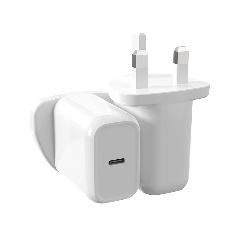 ST611-UK PD 20W usb  type c fast charging phone charger UK portable travel adaptor charger wall charger