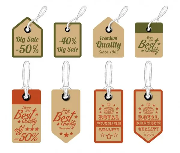 Hang Tags For Clothing Factory Direct Wholesale Custom Personality Hollow Textured