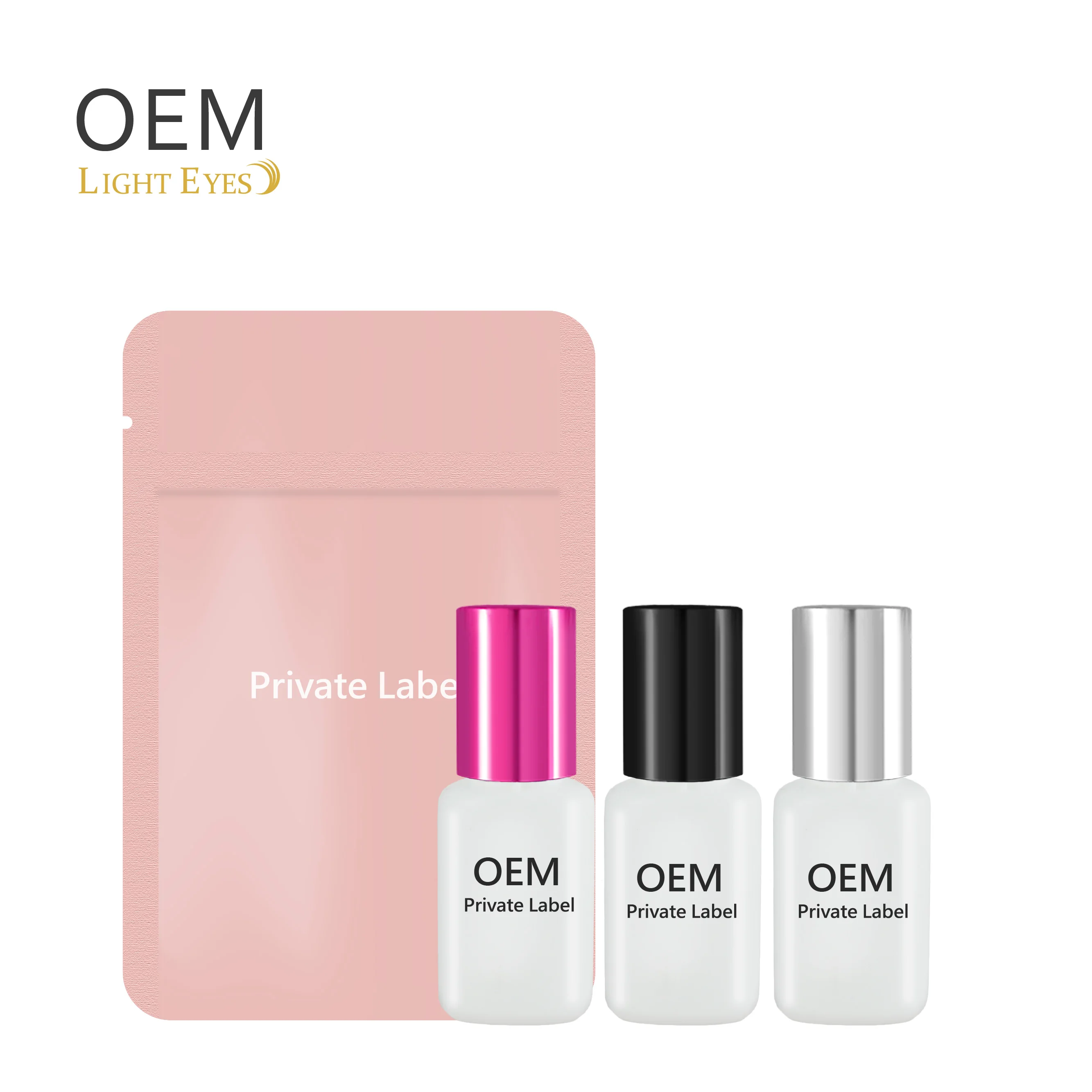 Lighteyes Premium Korea Eyelash Glue Top Quality Strong lash glue For Eyelash Extension