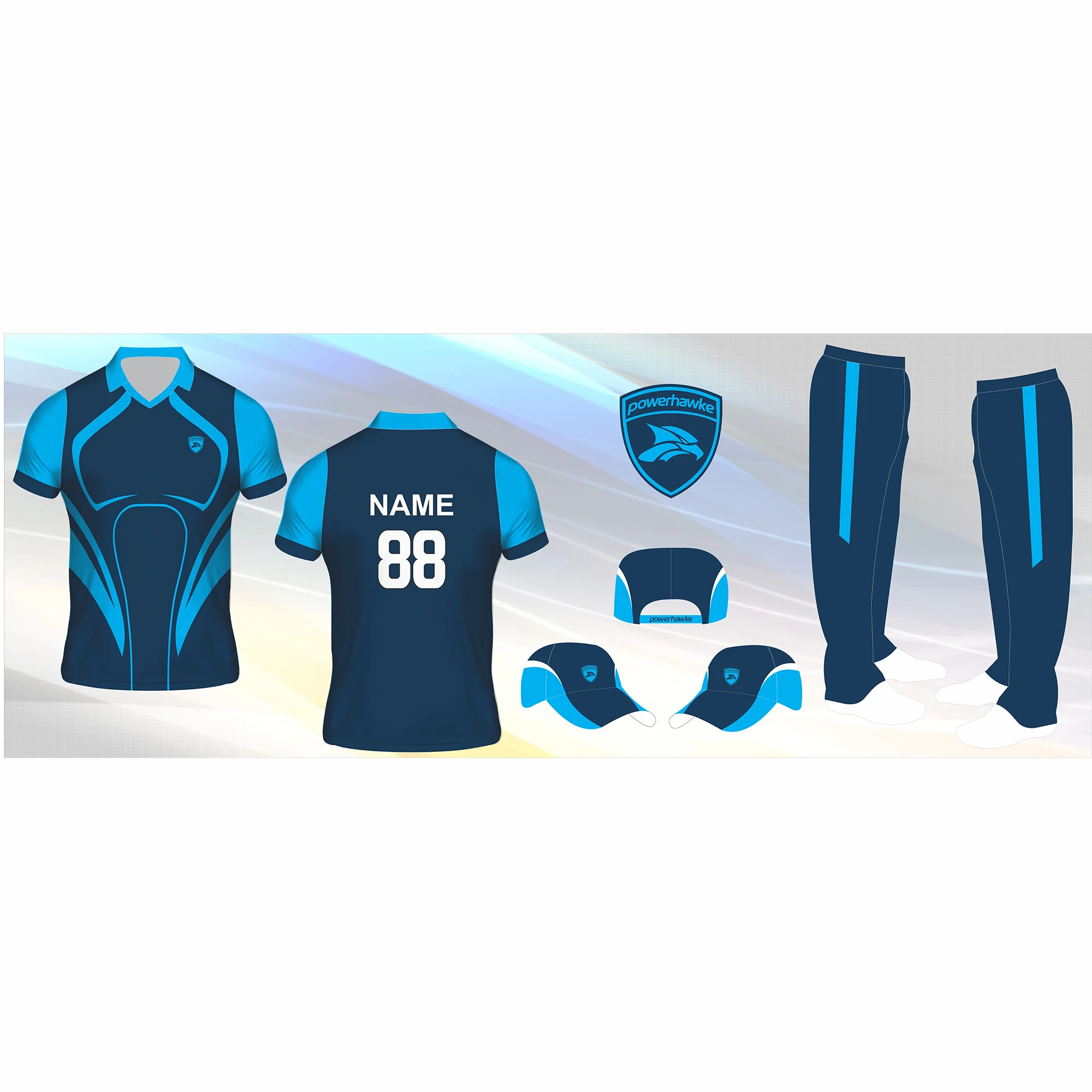 New Breathable Team Cricket Jersey Design Sport Jersey