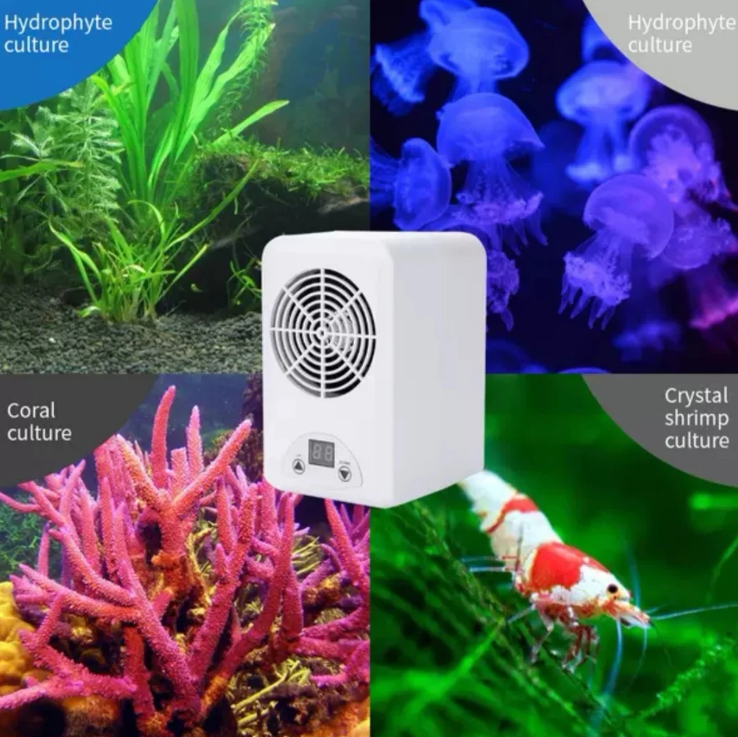  108 ВТ аквариумный водяной охладитель или нагреватель полупроводниковый контроль температуры для аквариума с креветочкой резервуар морского кораллового рифа