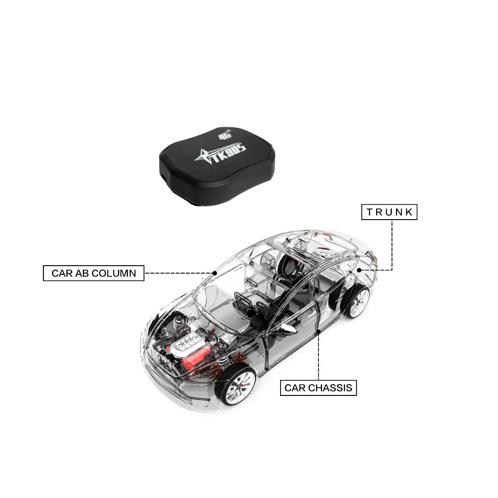 Новый 4G Мобильный DVR GPS трекер TK905/LK905 TKSTAR gps-локатор автомобиля 5000 мАч батарея мощный магнит водонепроницаемый бесплатное