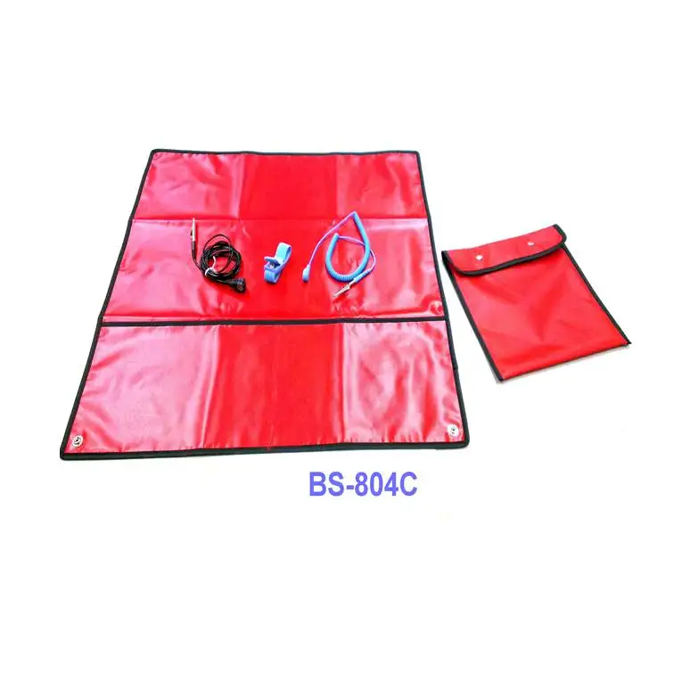 BS-802 ESD safe blue antistatic field service mat