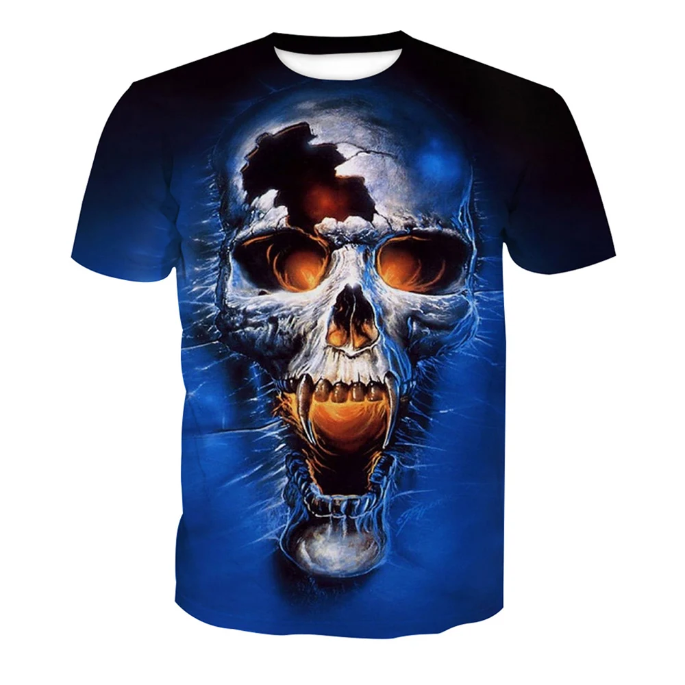 Men Cool Custom Design Digital Print Sublimation 3D T Shirt