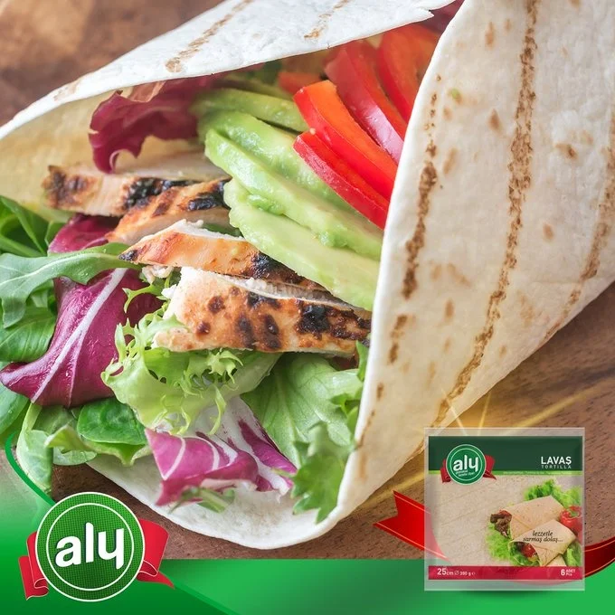  Tortilla 30 см 10 штук пшеничной муки оригинальный бренд Aly пакет с замком на молнии