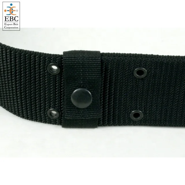 OEM Waist Belt High Tenacity Tactical Nylon Belt with Plastic Clip Buckle Adjustable Duty Parade Ceremonial Belt Custom