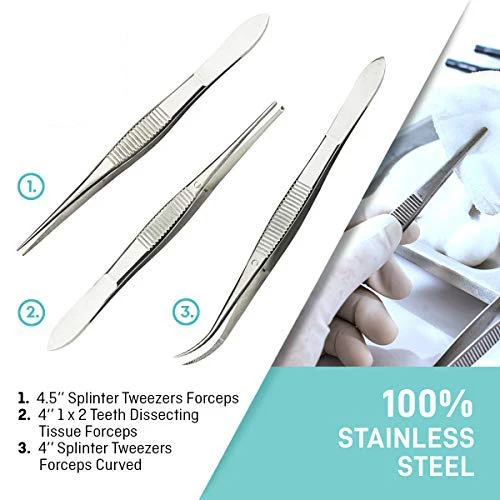 Набор инструментов из 20 предметов для современных хирургических и медицинских работников студентов-лабораторные анатомические инструменты нержавеющей стали