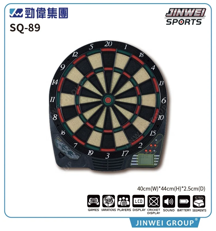 2022 Factory Direct Selling Personalized Dartboard Round Line Electronic Dart Board