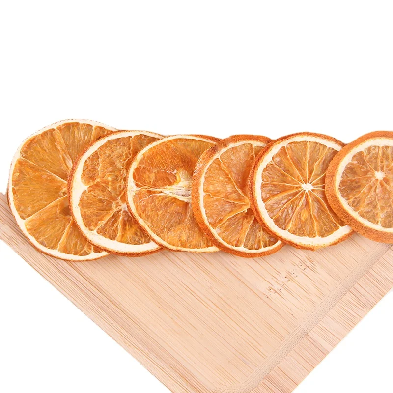 Высокое качество кожи красота богатый VC сладкий высушенный оранжевый ломтик фруктов обработка из Китая