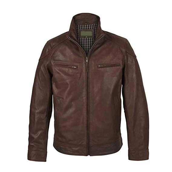 
Fashion Men black Lamb Leather Jacket/men leather jackets/Pakistan leather jackets 
