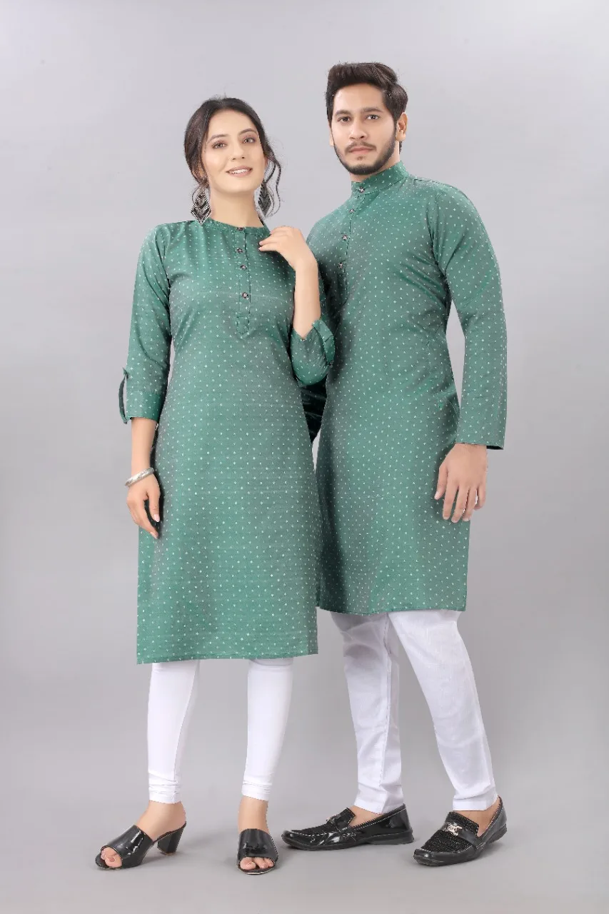 
SHAYONA COUPLE KURTA for gir and men women for party with occasion wear cloths Best Price 