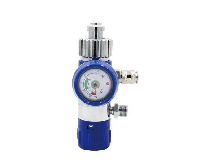 DIN477 medical high pressure oxygen regulator
