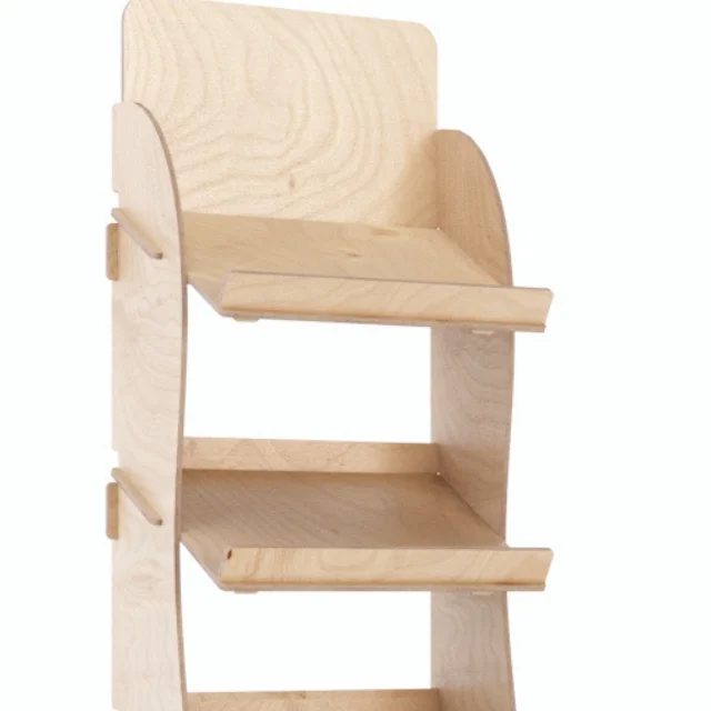 Лучший итальянский витрина блокируя метка частного назначения полки деревянный напольный выставочный стенд для фруктов