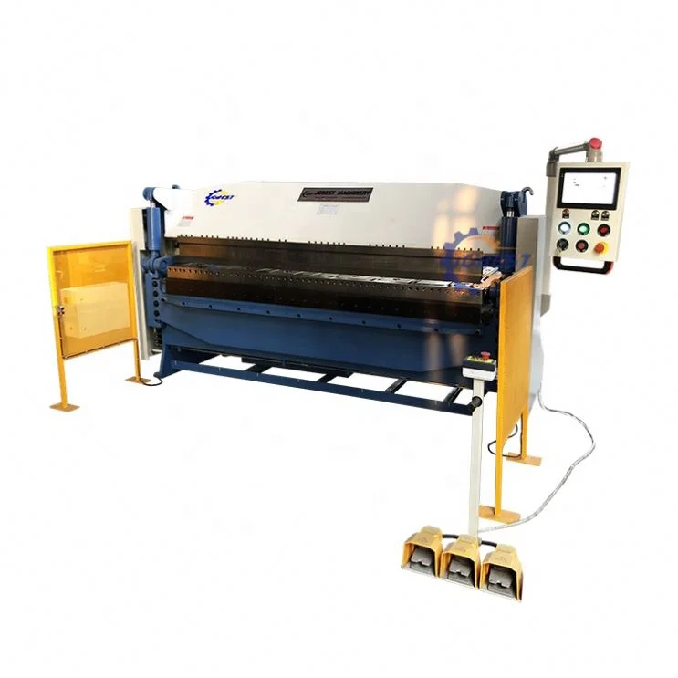 Heavy Duty Sheet Metal Bending Machine  CNC Hydraulic Folding Machine For Metal Pan And Box