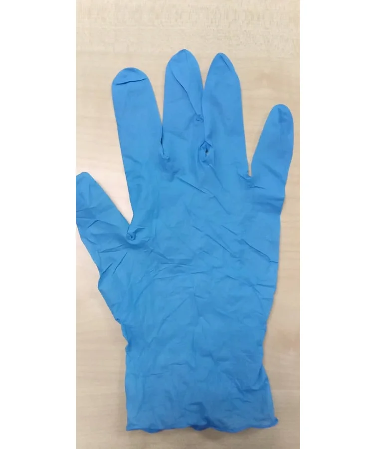 Нитриловая одноразовая Высококачественная нитриловая пудра для защиты рук