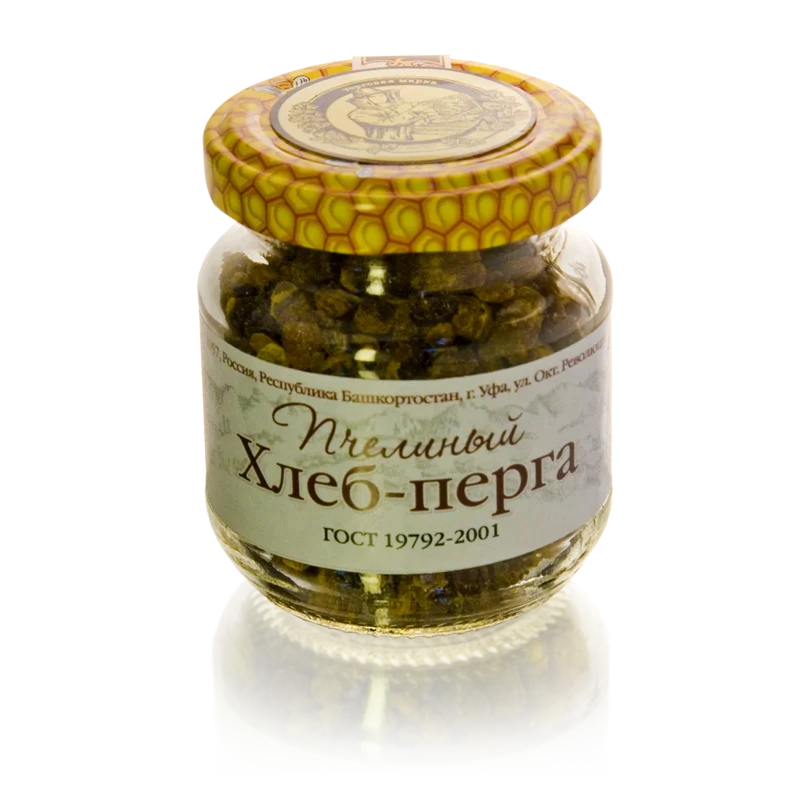 100% натуральная цилиндрическая банка пчелиного хлеба 70 г