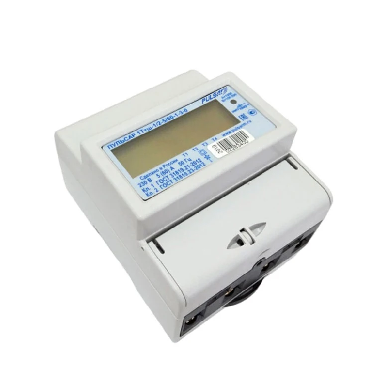 Device single phase electricity meter electronic multi-tariff with a standard voltage level of 230 Volts, meter electric energy