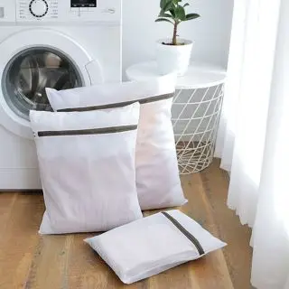 Сетчатый мешок для стирки много размеров изящный дизайн удобный устойчивый к разрыву изготовленный из 100% полиэстера высотой