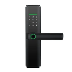 High Security Anti Theft Smart Door Lock Intelligent Electronic Fingerprint Wifi App Smart Lock For Hotel And Smart Home