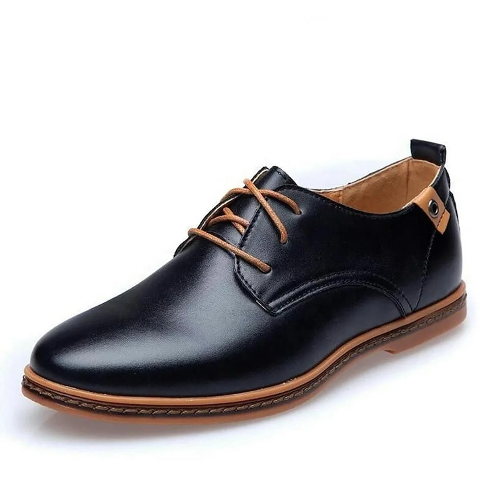 Men Casual British Style Leather Shoes