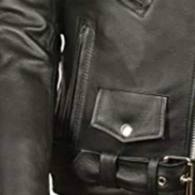 Winter Warm Long Sleeve High Quality Custom Skin Men Leather Jacket New Fashion Casual Autumn Outfits Biker Pocket Design PU