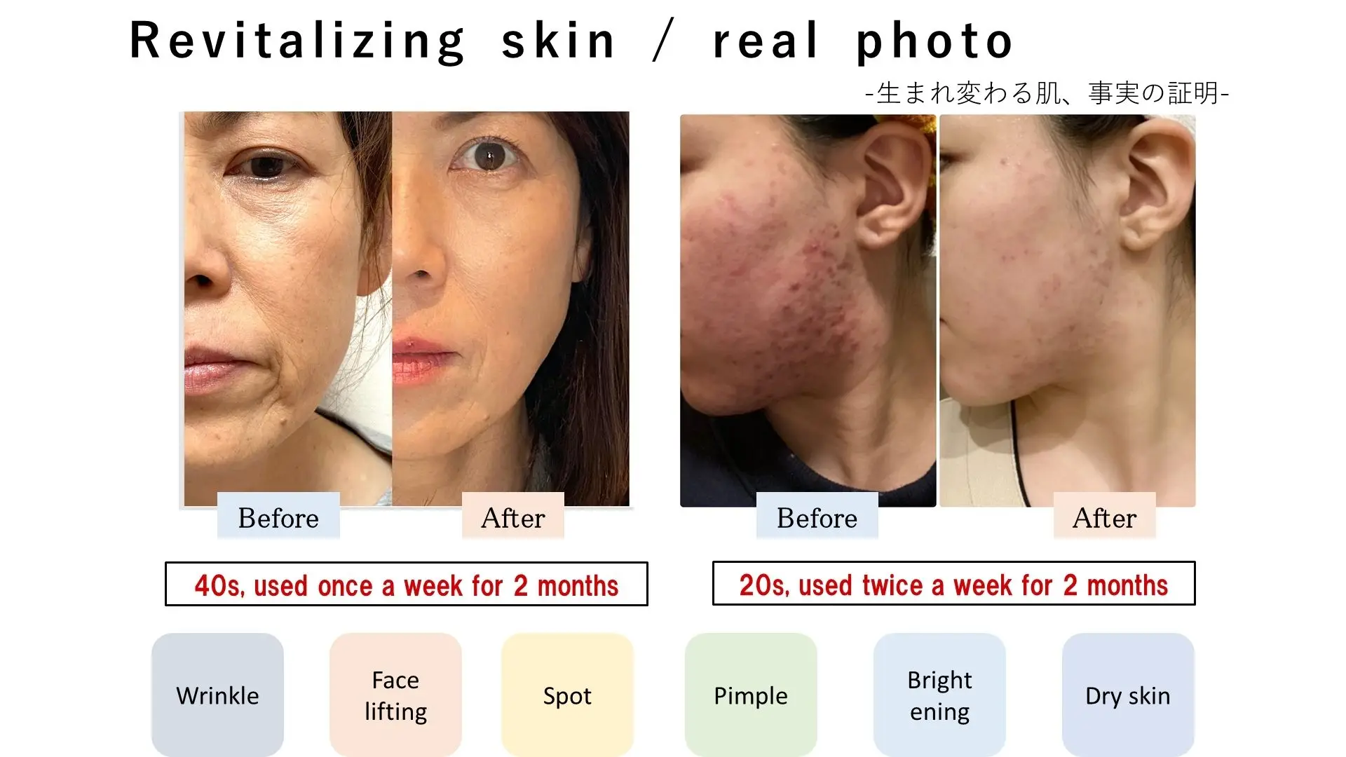 Amount of serum that can be used for the whole body, convenient for travel and close contact face sheet Organic Japanese product