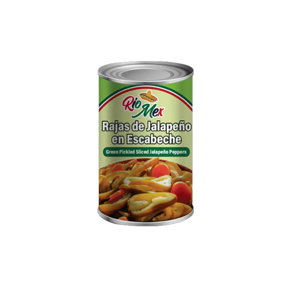Chiles Jalapenos en Rajas en Escabeche RioMex Flavor Authentic Mexican Recipe Green Sliced Jalapeno Pepper