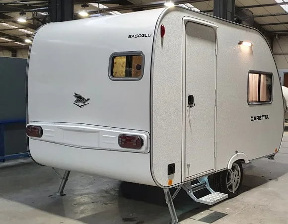 CARETTA UNCLE MODEL TRAILER DUSH BED  TABLE KITCHEN TEARDROP TRAILERS Made in Turkey