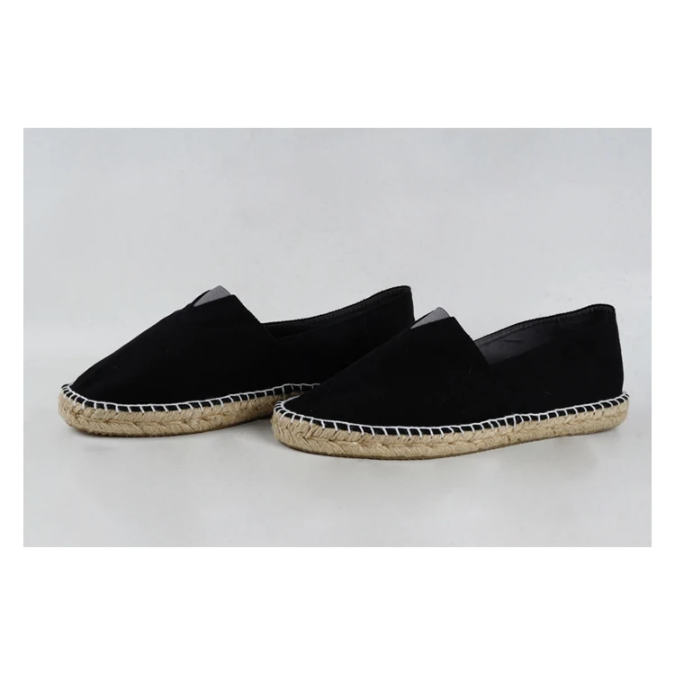 High Quality Wholesale Selling Ecological Cotton Canvas Material Men Espadrilles Shoes at Best Price
