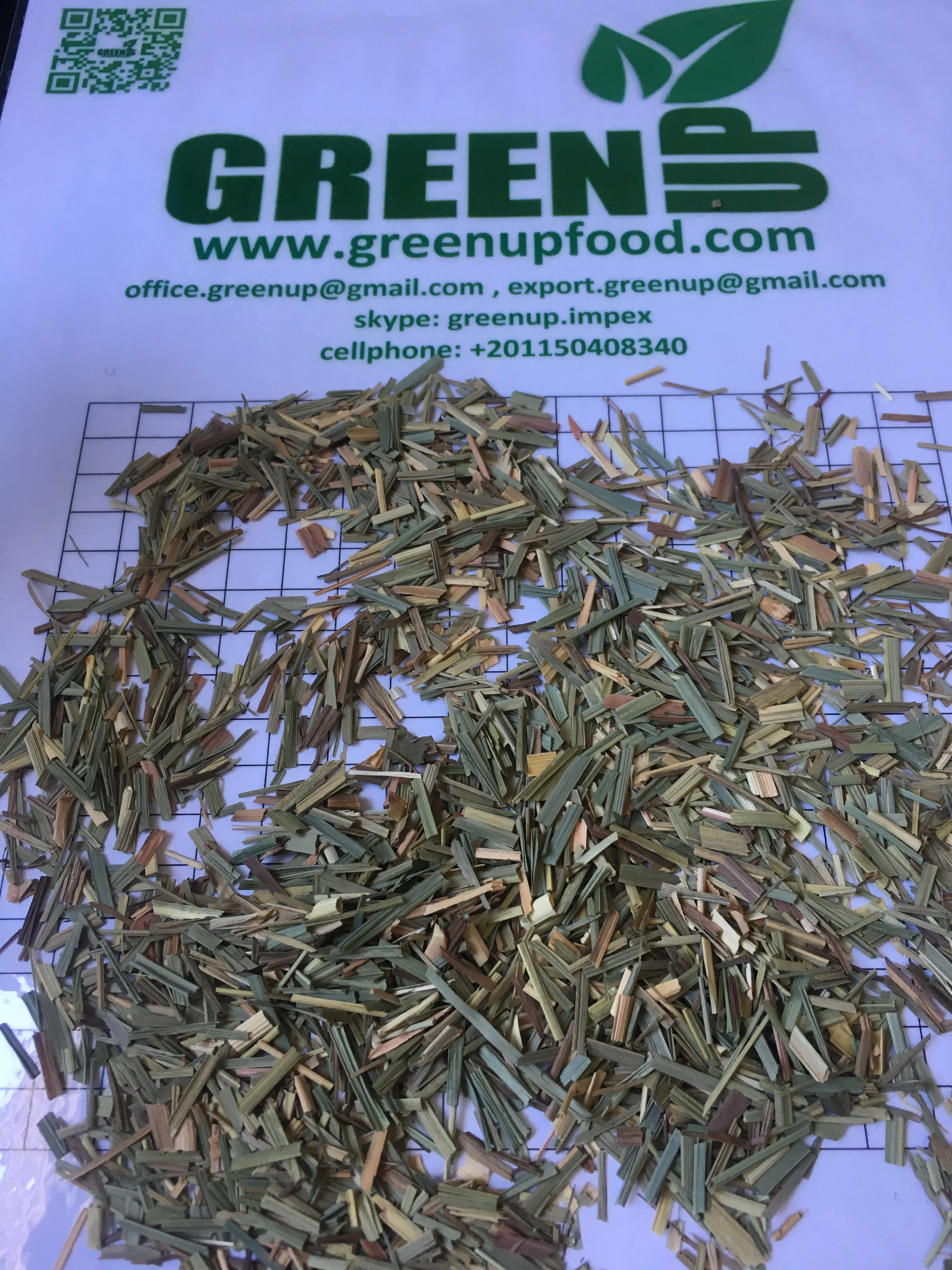 lemongrass good color no ash content no admixture no dark leaves no impurities fresh crops Cymbopogon