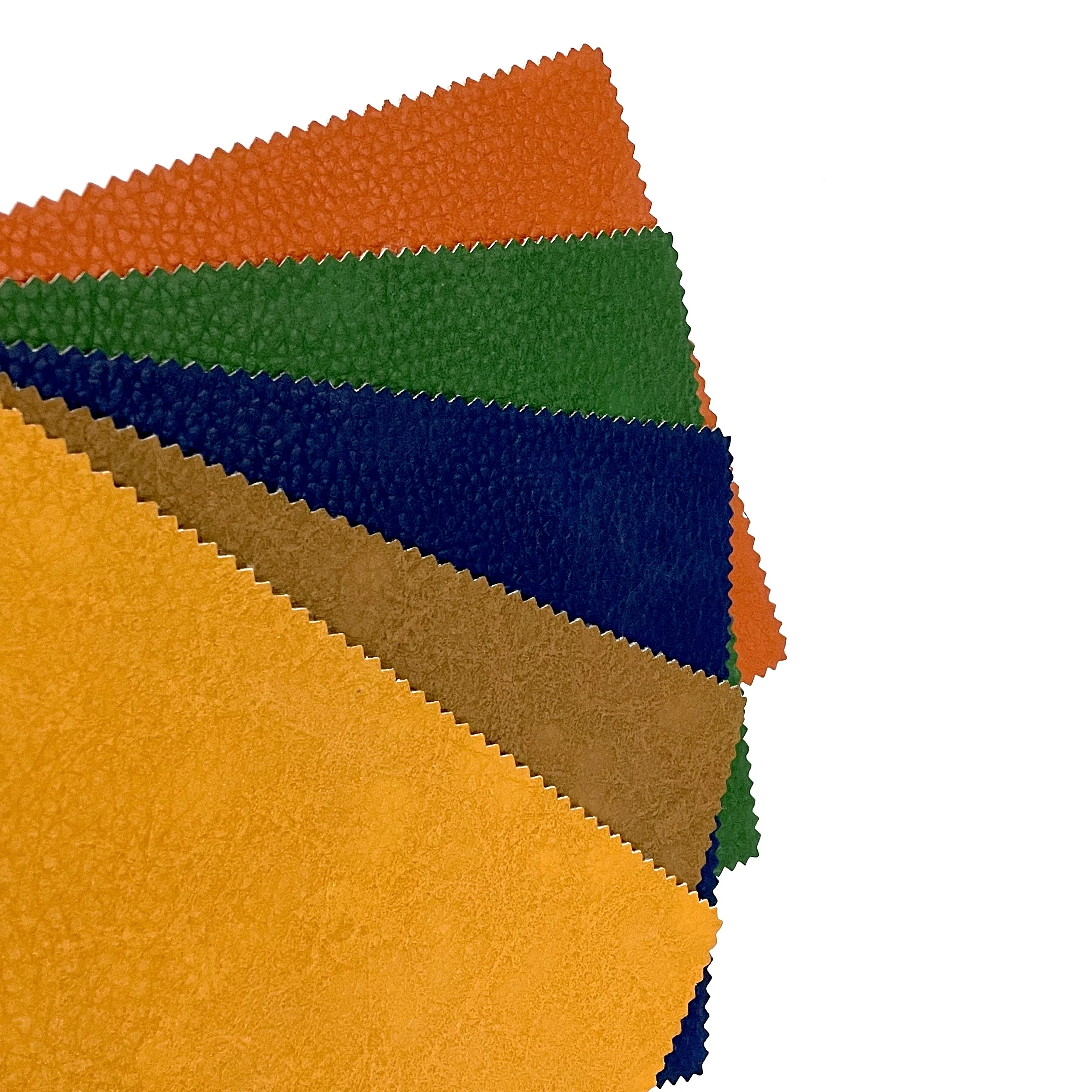 EPO Eco Friendly Two Toned Waterproof Recycled PVB Foamed Faux Leather for Chairs