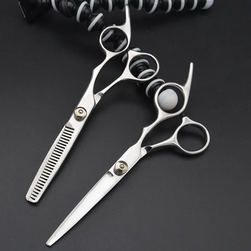 OEM manufacturing of 4CR steel stylish professional barber hair scissors cutting