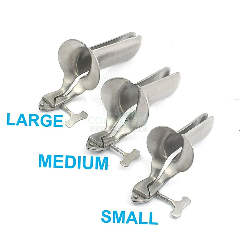 Vaginal Speculum Solid Stainless Steel Professional Cusco Vaginal Speculum Small Ob Gynecology Instrument | Caremed Instruments