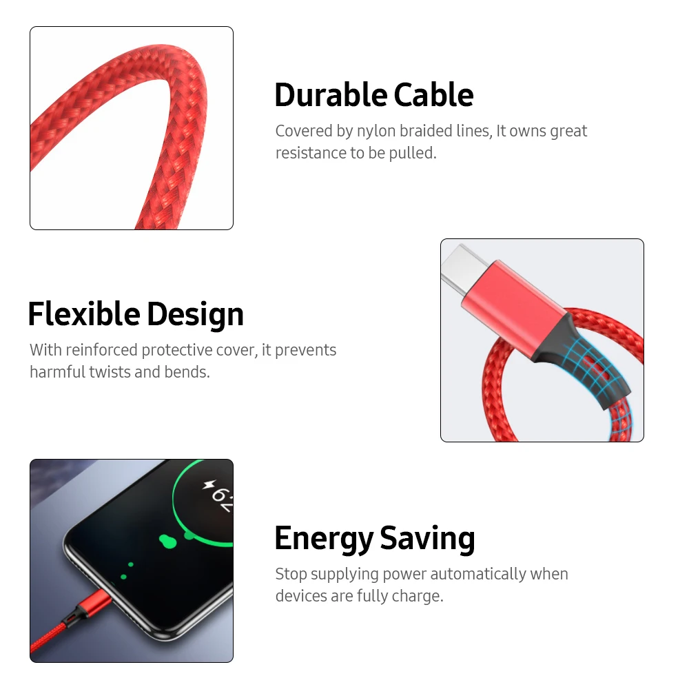 3 в 1 универсальный кабель с портами Type-C/Micro USB а