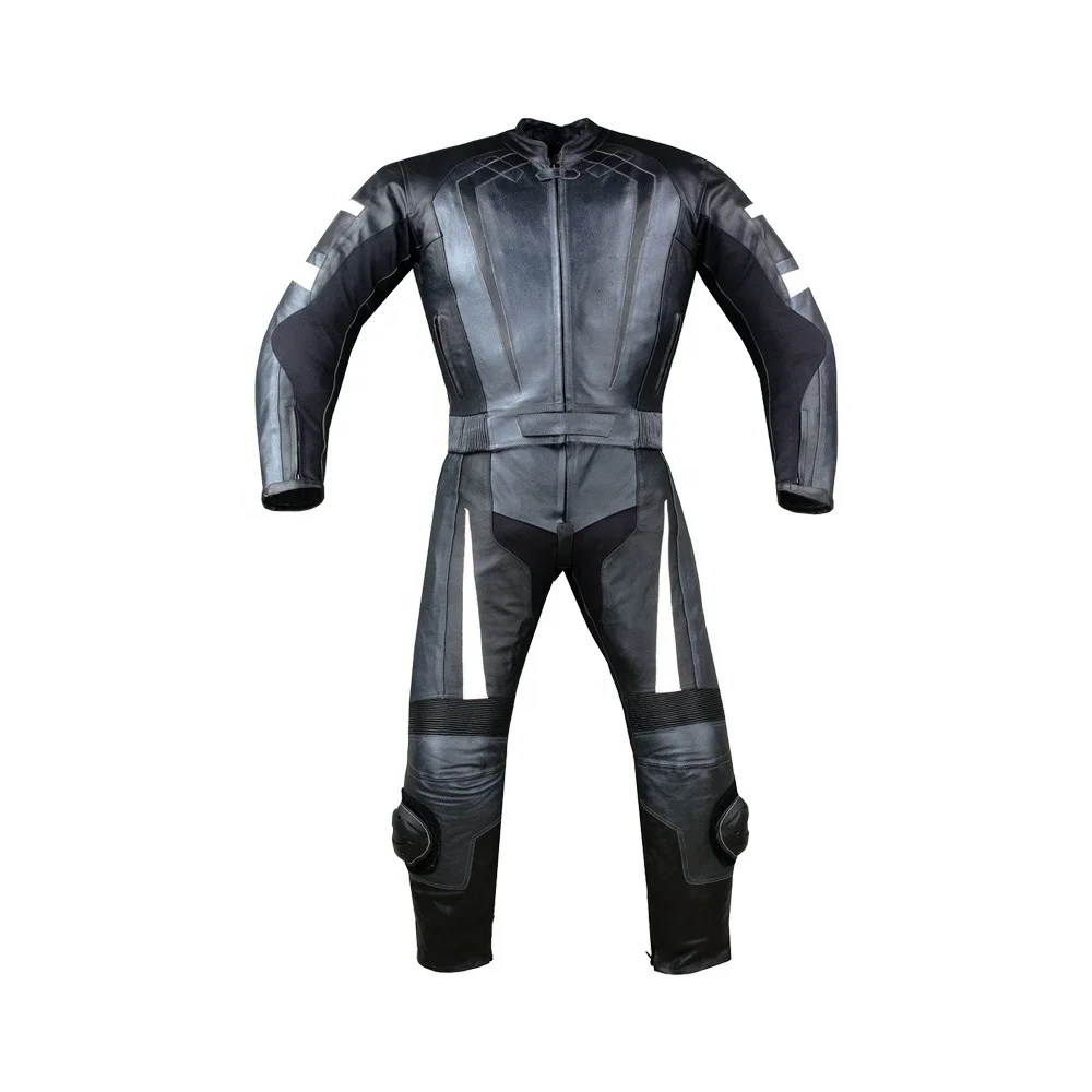 Latest 2 color design Men Motorcycle motorbike racing suit Leather Racing protector Suit multi colors