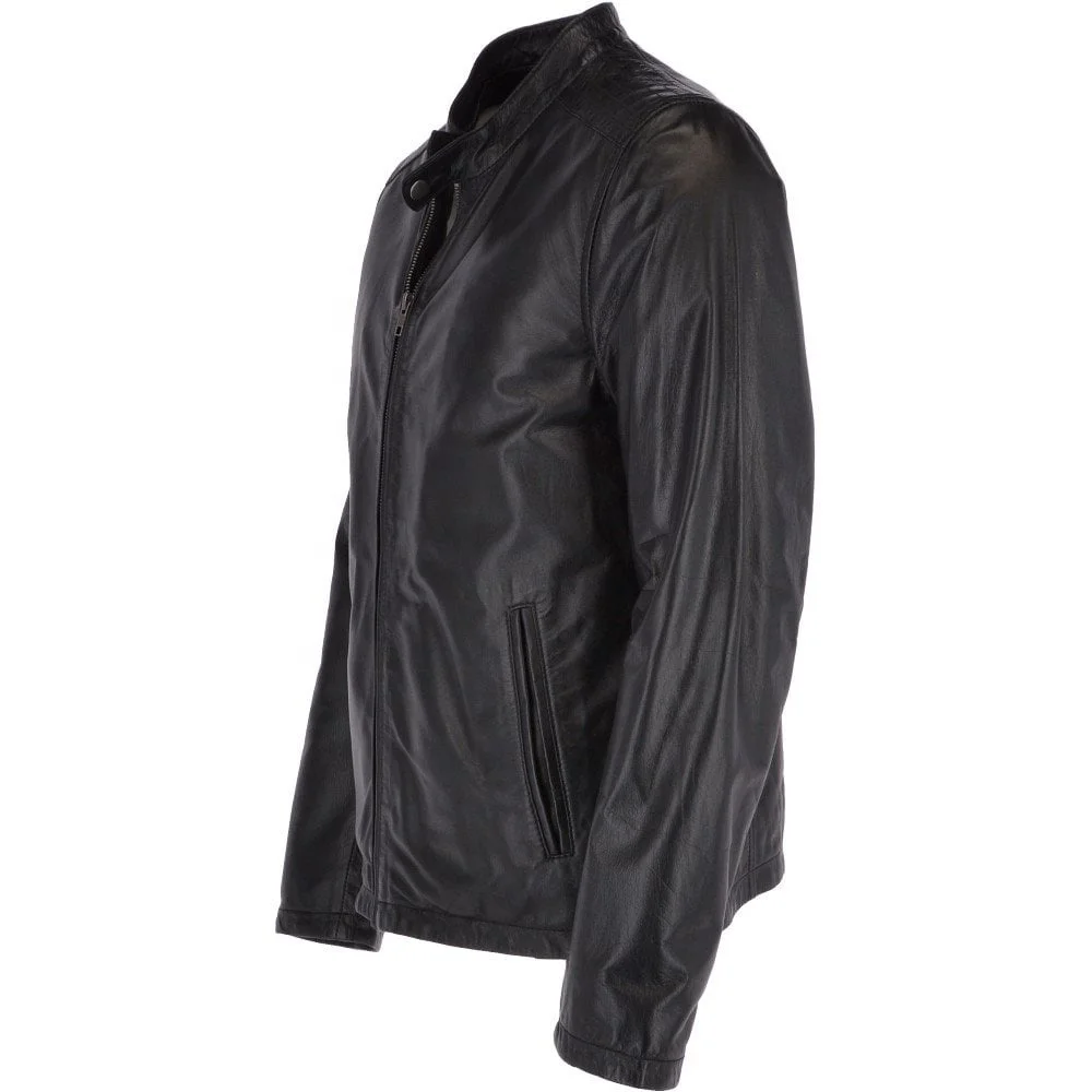 New 2019 Custom Design Top Quality Pure 100% Leather Jacket