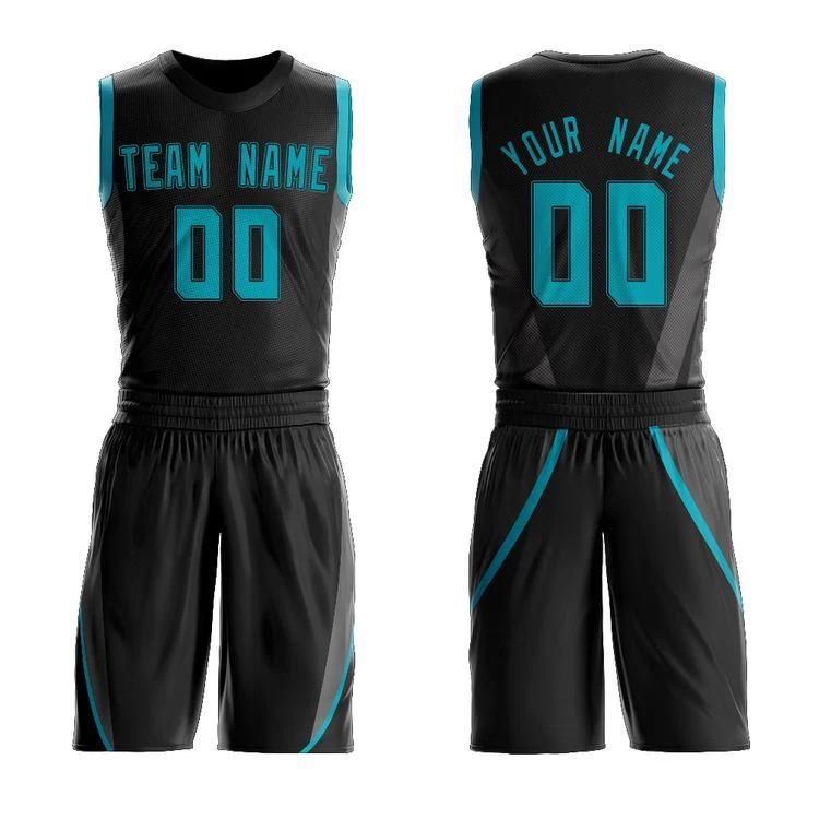 Customize Basketball Uniform Style New2021Cool Fashion Fully Digital Sublimated Wholesale Comfortable Double Sided Printed...