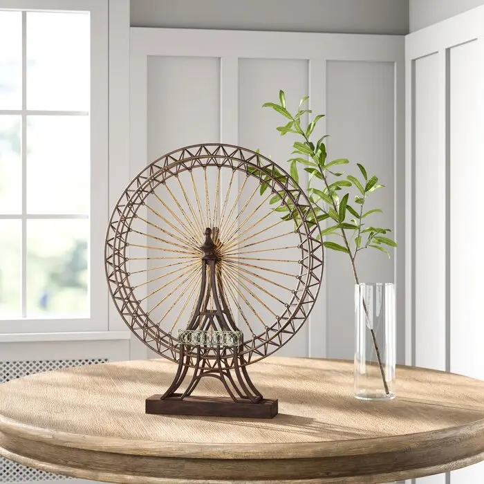 Buy this ravishing Grand exposition Ferris Wheel Decor Sculpture at an affordable wholesale price