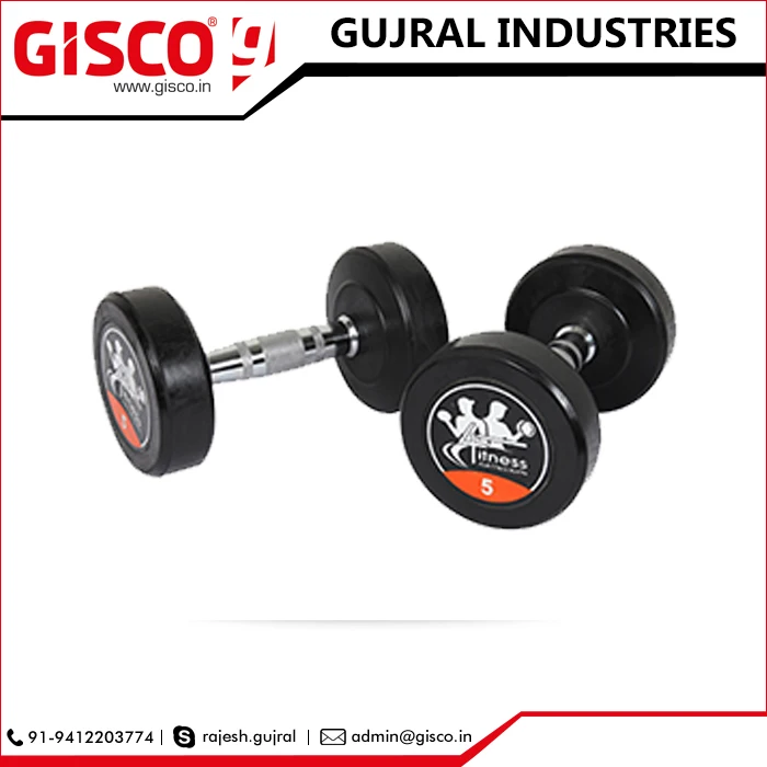 Steel Rod Hexagonal Dumbbells