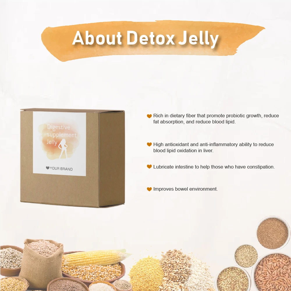 Hot Sale Detox Fiber Weight Loss Slimming Jelly