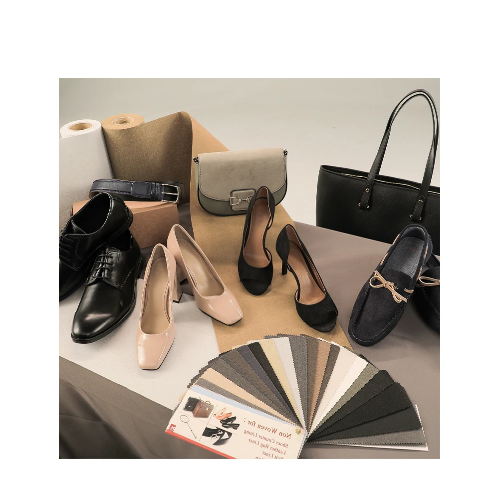 Abrasion Resistant PVC Artificial Leather Fabric Colorful embossed for shoes