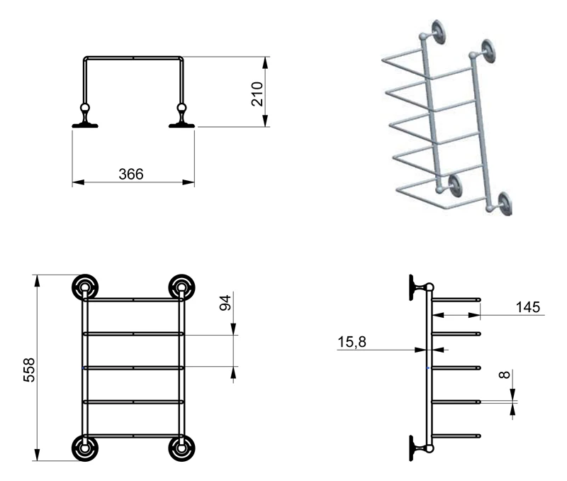  Лидер продаж многослойный радиатор для ванной комнаты подогреватель полотенец