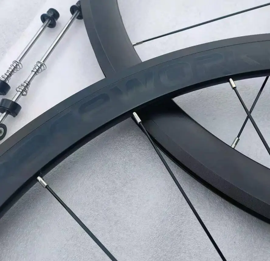 road bike bicycle 700*20 24H alloy 6061 aluminium 40MM rim 4+2 sealed bearings 10 11 12sp casset hub straight pull wheelset