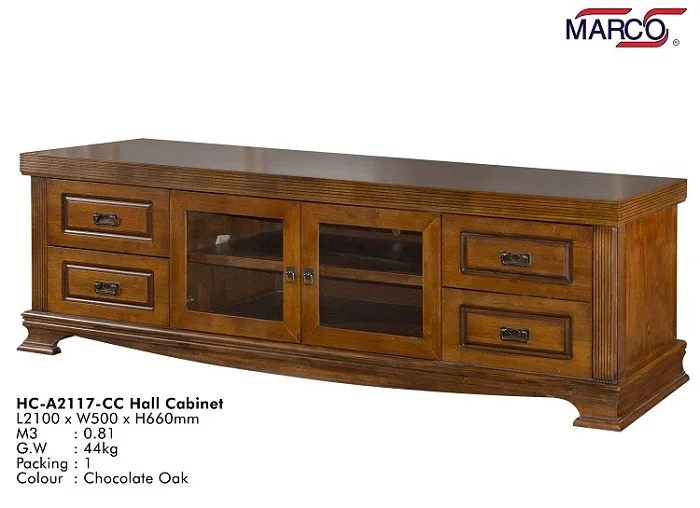 LIVING ROOM CABINETS EMPIRE 7 FT HALL CABINET TV TABLE FURNITURE