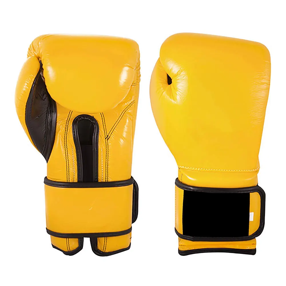 Wholesale Men Genuine Leather Boxing Gloves In Bulk Boxing Gloves in High Quality Cowhide leather
