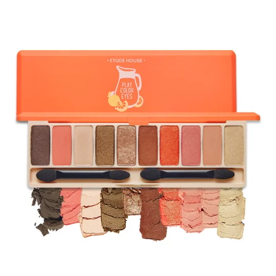 colorful palette makeup pallets etude house Play Color Eyes nude eyeshadow palettes