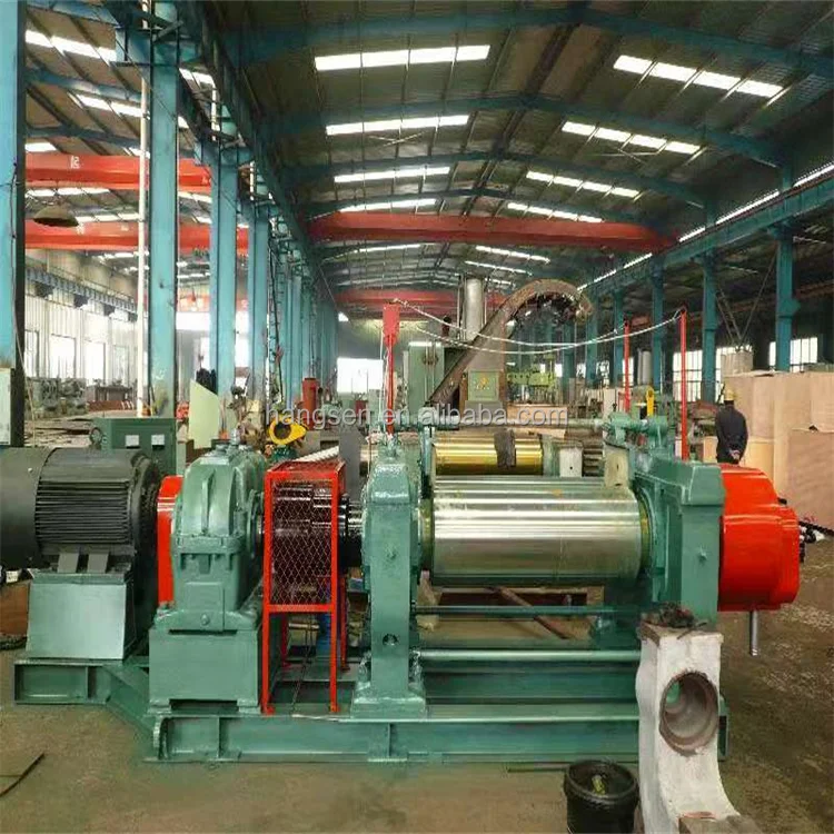 two roller rubber silicone mixing mill machine