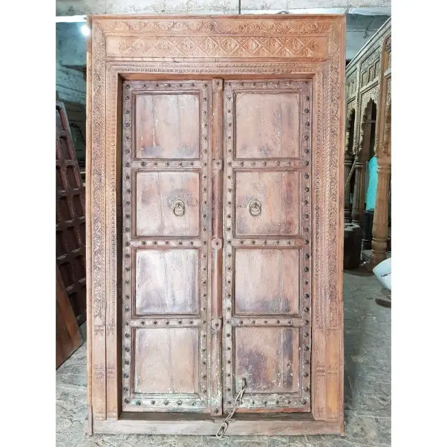 ANTIQUE DOOR CARVED DOOR FRONT DOOR