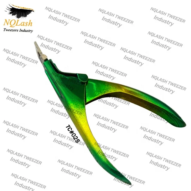 Nail Edge Cutter Clipper Pedicure Manicure Natural False Tip Cutter Stainless Steel From NQLASH Tweezers Customized Logo