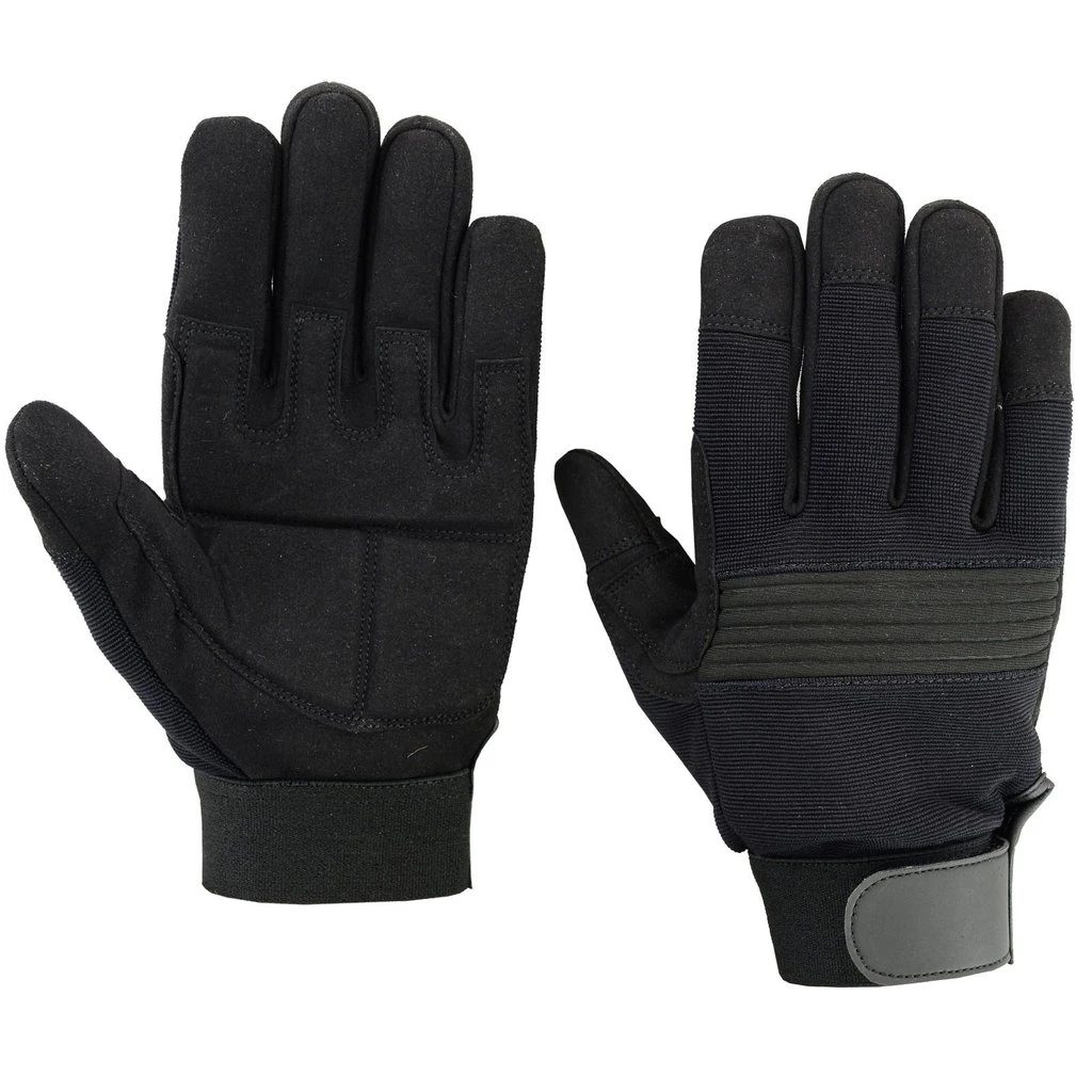 cold weather mechanical protection working gloves Leather Driving Cold Weather Gloves Genuine Leather Winter Working Glove